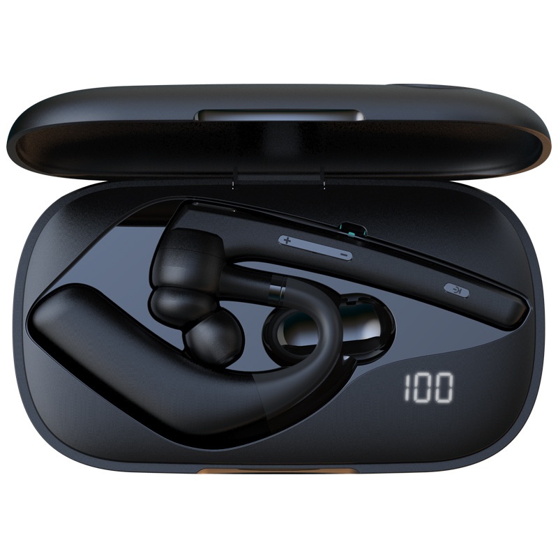 Single-ear Wireless Bluetooth Earhook Noise-canceling Headphones - Image 5