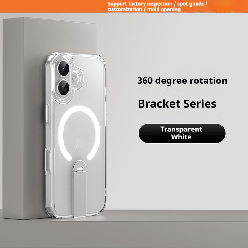 Magnetic Phone Case With A Straight Rotating Stand For Drop Protection - Image 2