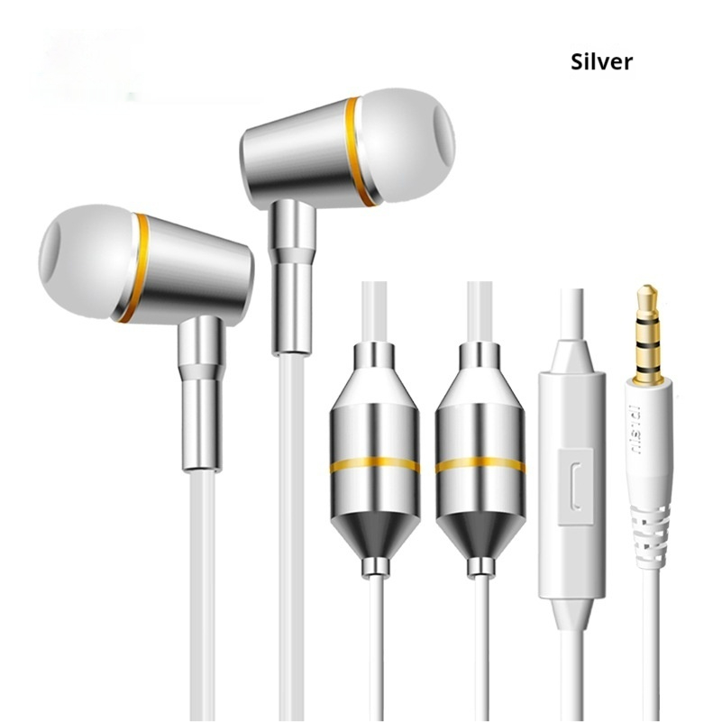 FC12 Drive-by-wire With Microphone In-ear Music Headset Air Conduit Radiation Protection - Image 3