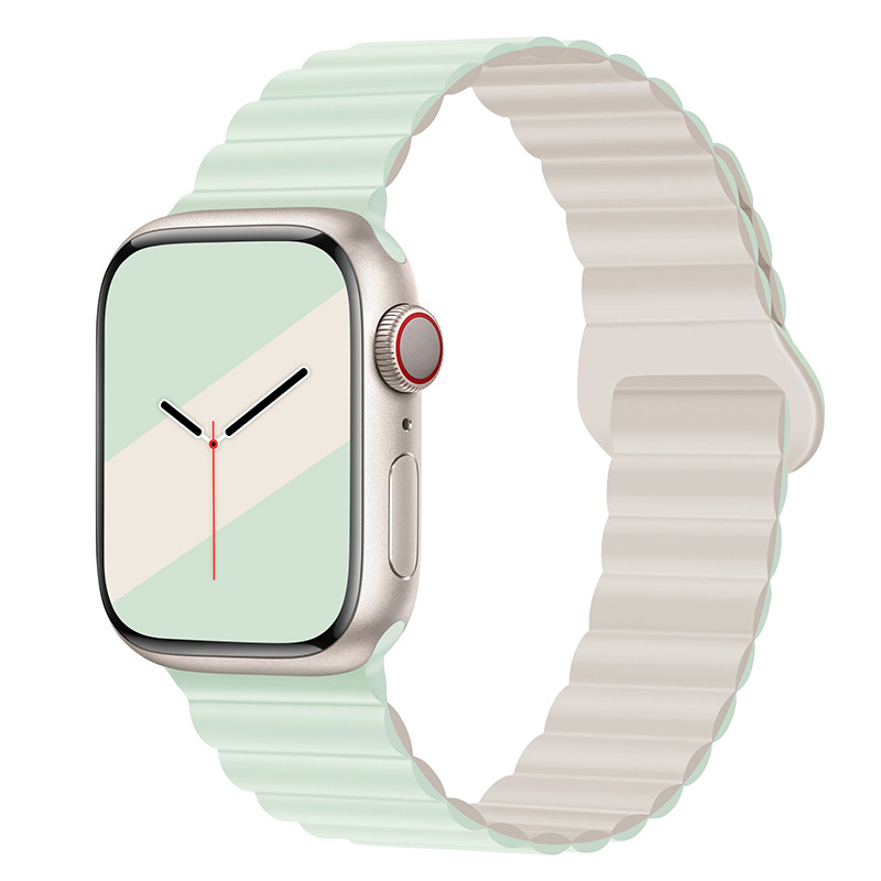 Band Silicone Magnetic Watch Strap - Image 2