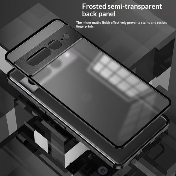 Compatible With Google Metal-frame Matte Protective Case