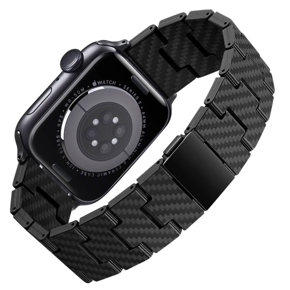 Carbon Fiber Watch Band Suitable For Iwatch876543SE Generation Watch - Image 3