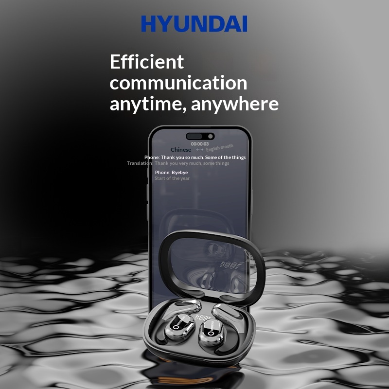 Y16 Smart Voice Translation Earbuds A Binaural Chinese-English Translator - Image 2