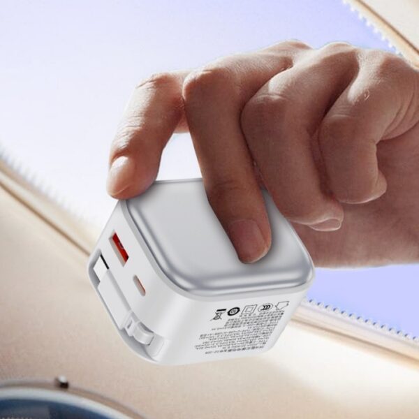 AI Temperature Control Three-port American Standard Gallium Nitride Charger