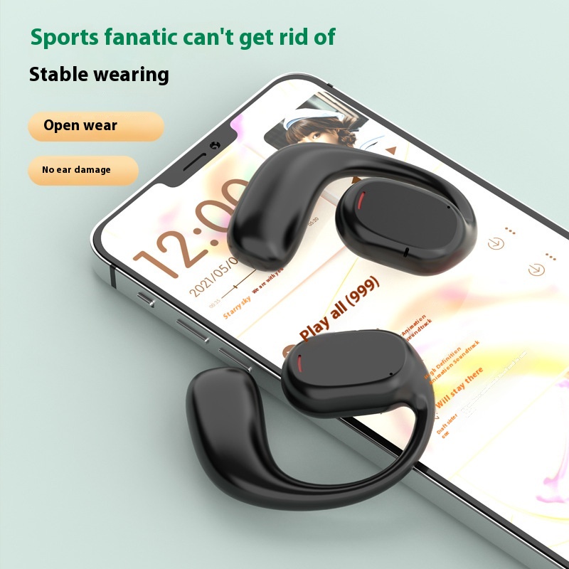 Wireless Ear Hook Bone Conduction Non In-ear High Sound Quality Bluetooth Headset - Image 4