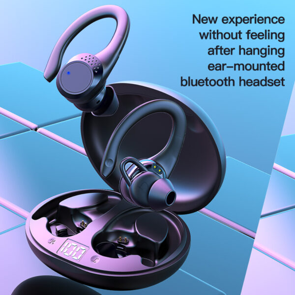 Bluetooth Sports Wireless Noise-canceling Earbuds With Deep Bass
