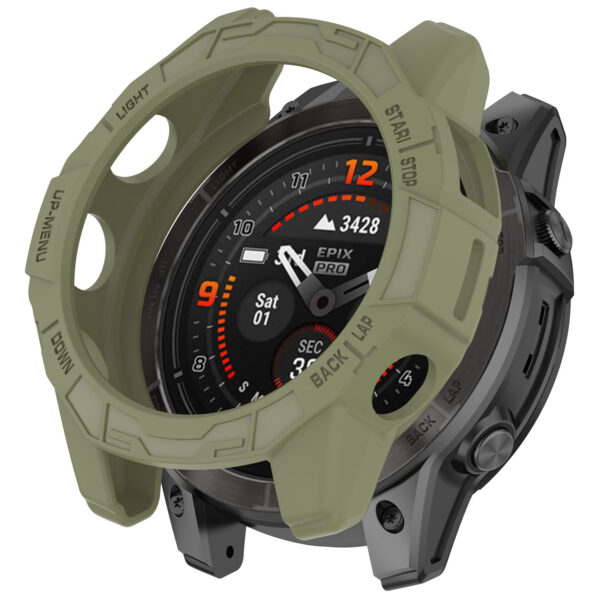 For Watch Case Epix Pro Armor Case Protective Cover