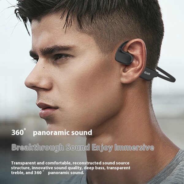 New Air Conduction Bluetooth Headset Open Bone Conduction Concept Non In-ear Sports Headset