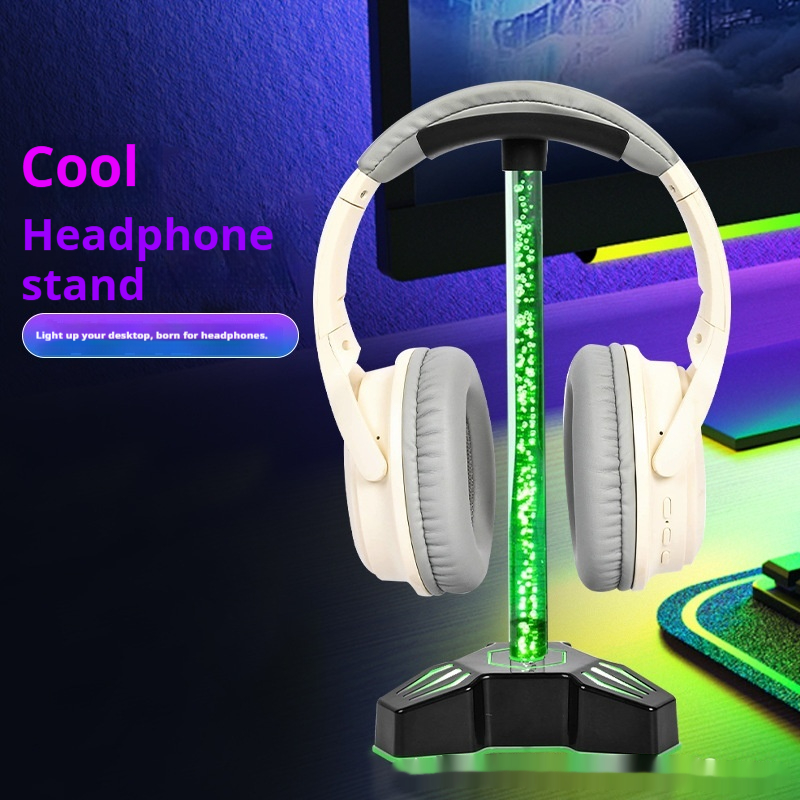 RGB Luminous Head-mounted Headphone Holder - Image 3