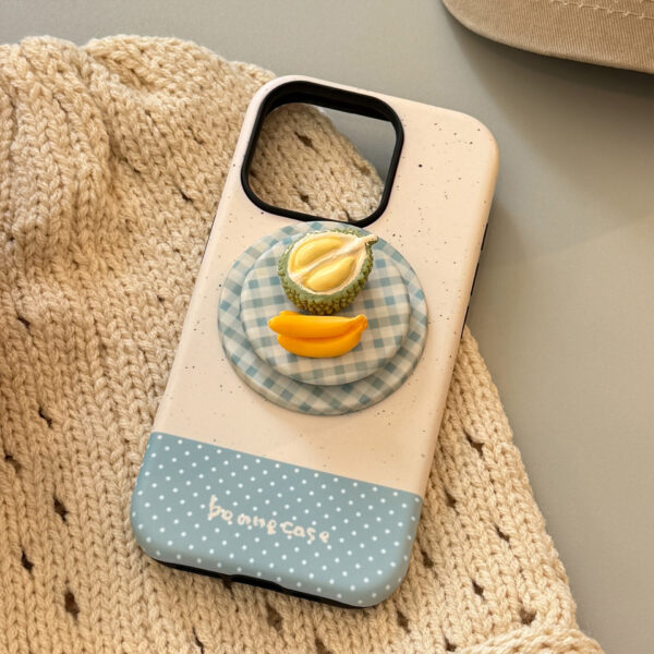 3D Fruit Platter Compatible With 17ProMax Phone Case Magnetic Stand