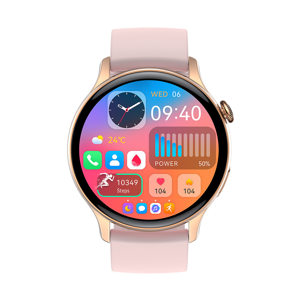 Ultra-clear Large Screen Smart Watch Heart Rate Blood Oxygen Monitoring - Image 5