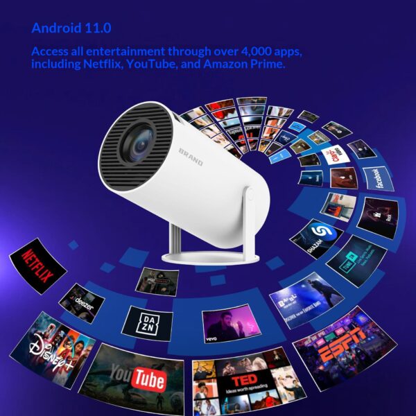 HY300 Mini Smart Home Projector