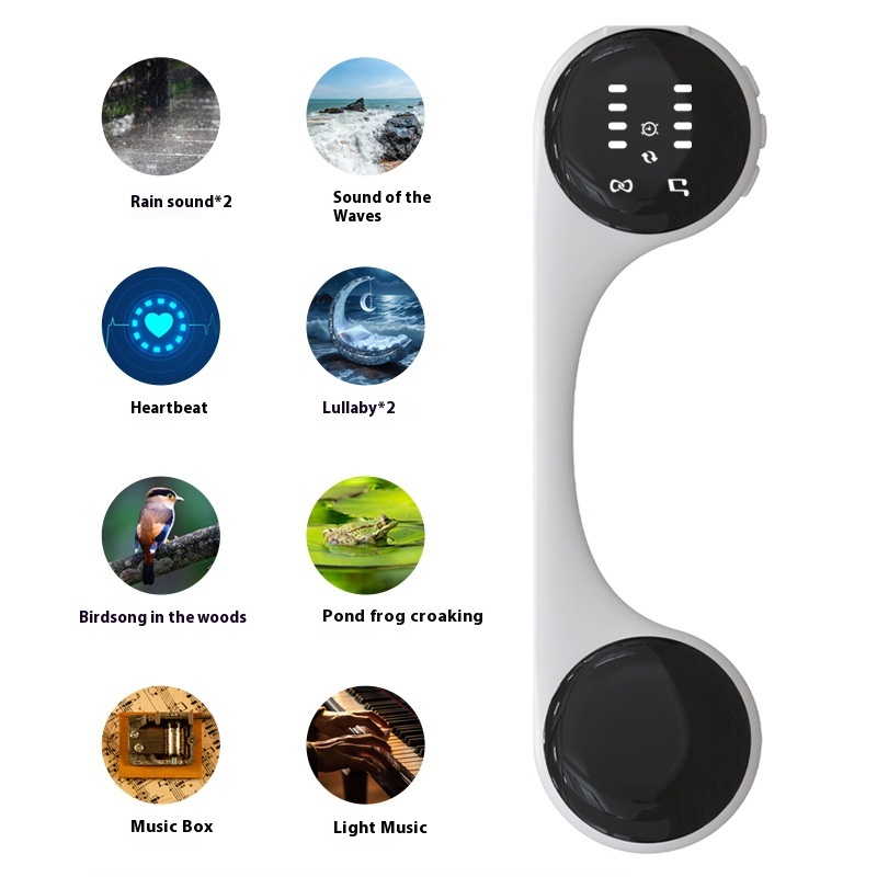 Bone Conduction Wireless Bluetooth Help Sleep Music Box Pillow Bluetooth Audio - Image 2