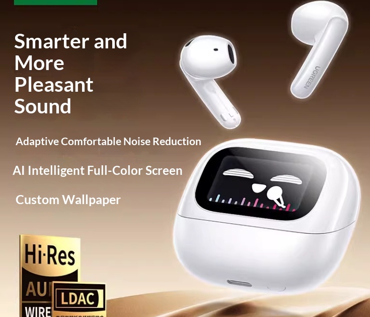 Active Noise-Canceling Semi-In-Ear Bluetooth Earbuds - Image 4