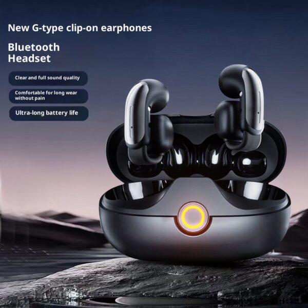 Noise Reduction, No Leakage, No Pain When Wearing For A Long Time, Non In-ear Earphone Bone Conduction Private Model
