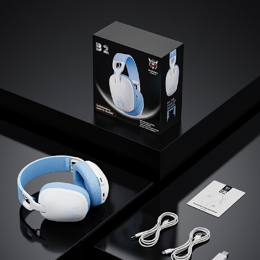 Wireless Gaming Headphone Head-mounted Noise Reduction Headset Stereo Bluetooth - Image 5
