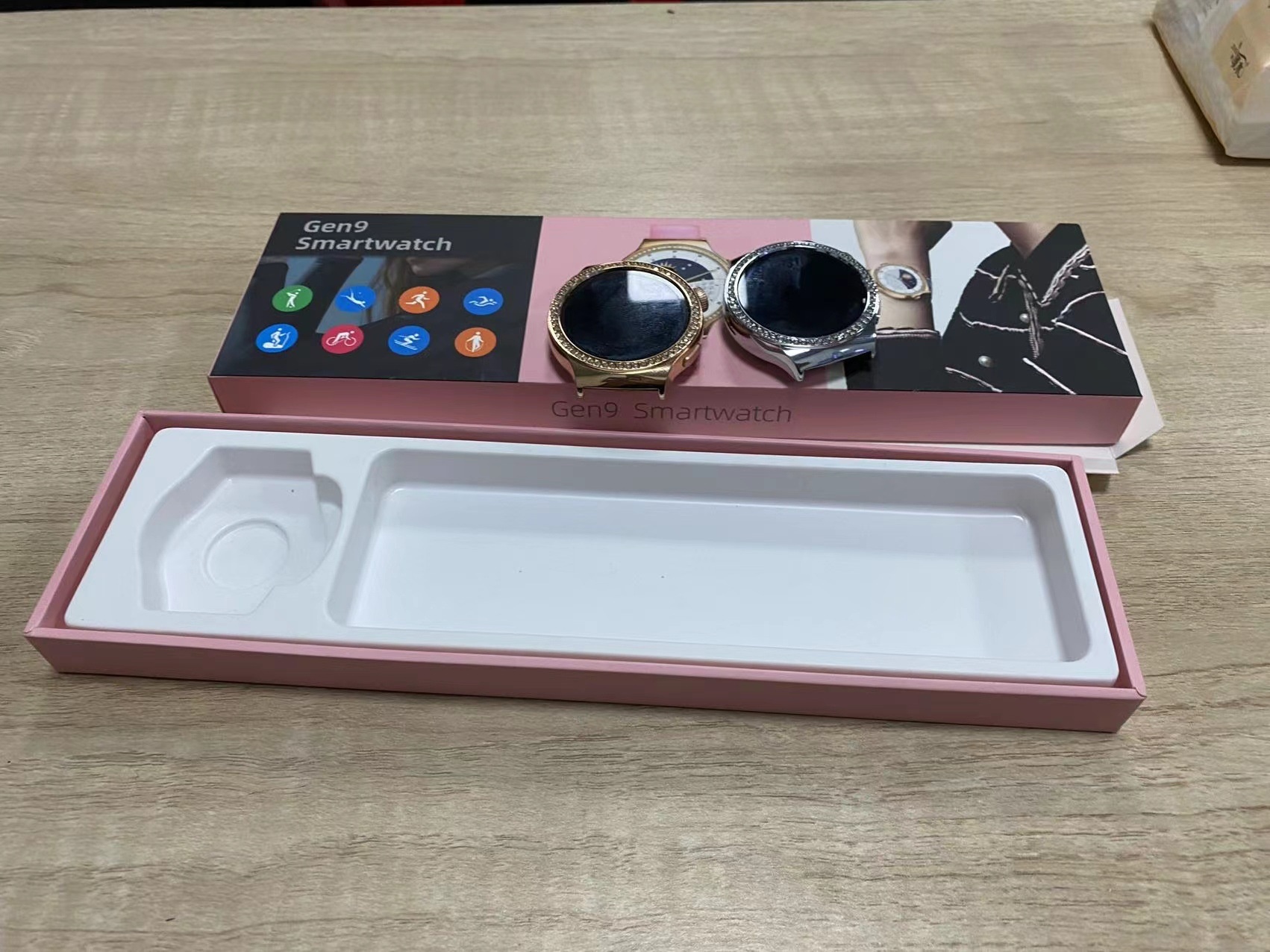 Wireless Smart Sports Watch Bluetooth Calling Large Screen Diamond - Image 3