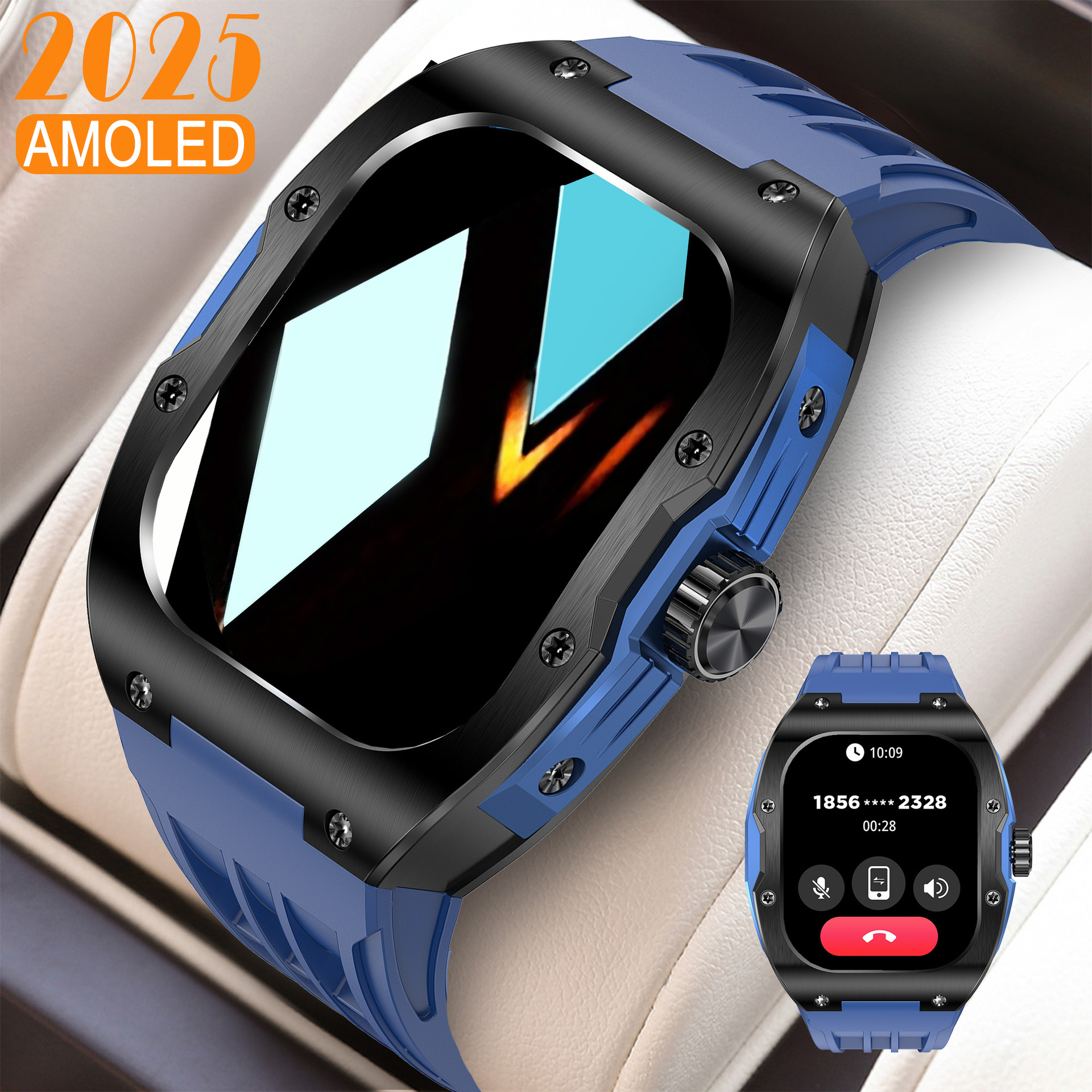 Smart Watch Fitness Sports Bracelet Call HD Bluetooth - Image 2