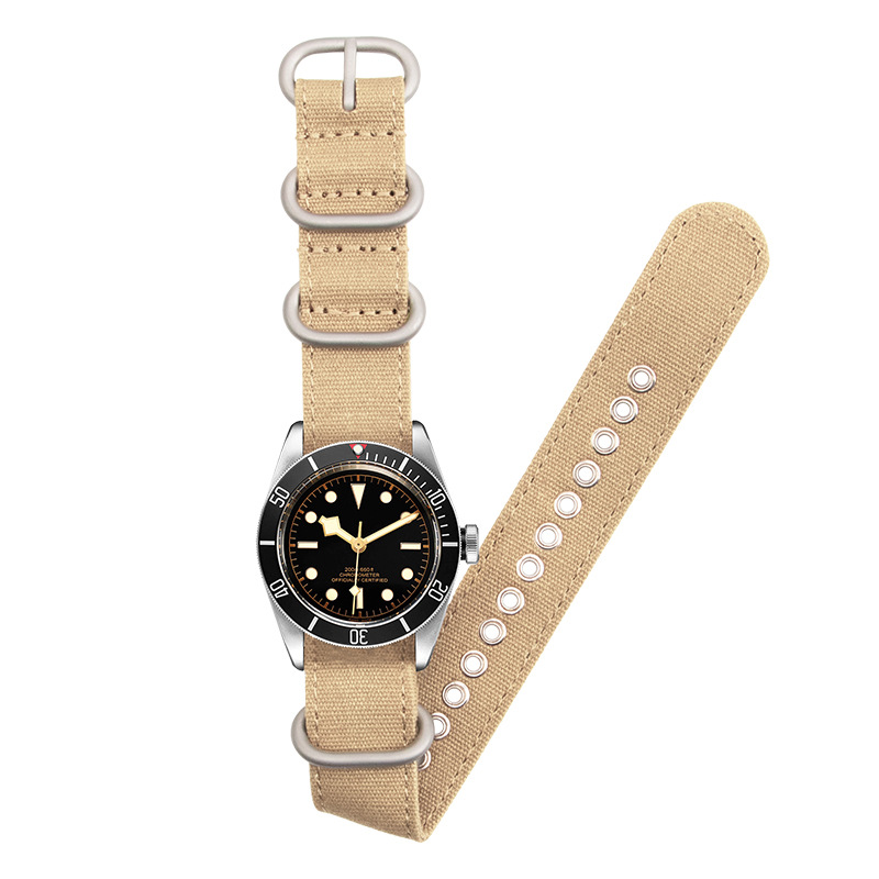 Canvas Nylon Thickened Watch Band - Image 5