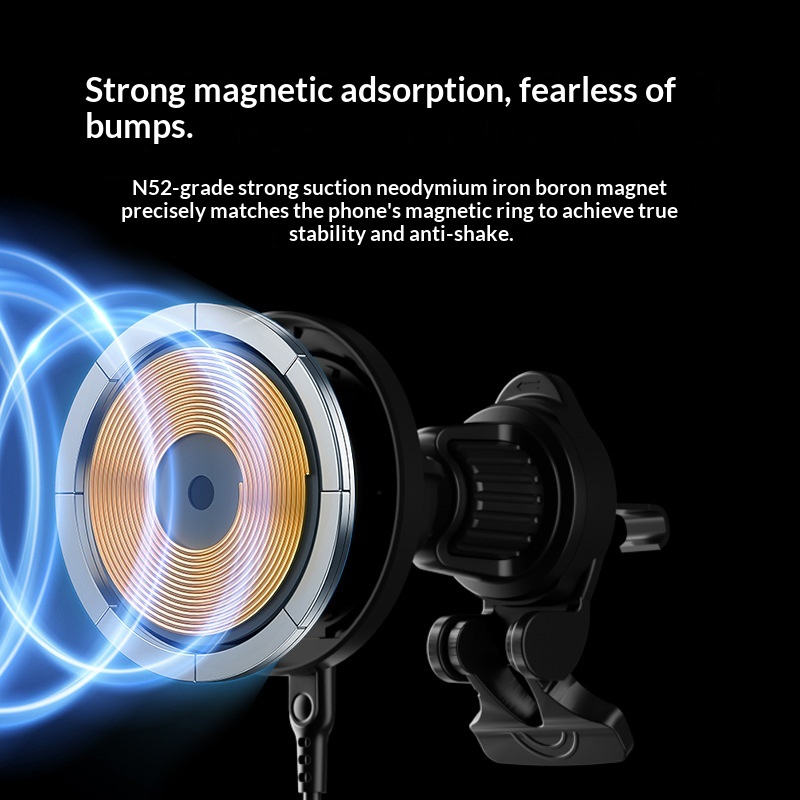 QI2.0 Car Magnetic Wireless Charger - Image 3