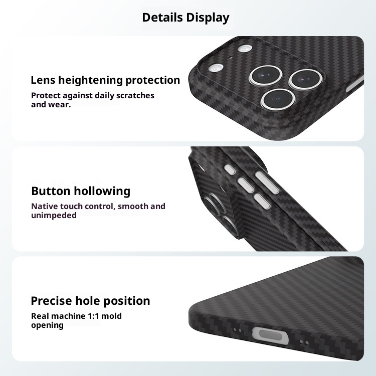 Kevlar Carbon Fiber Texture Suitable For Phone Case PP Shell - Image 3