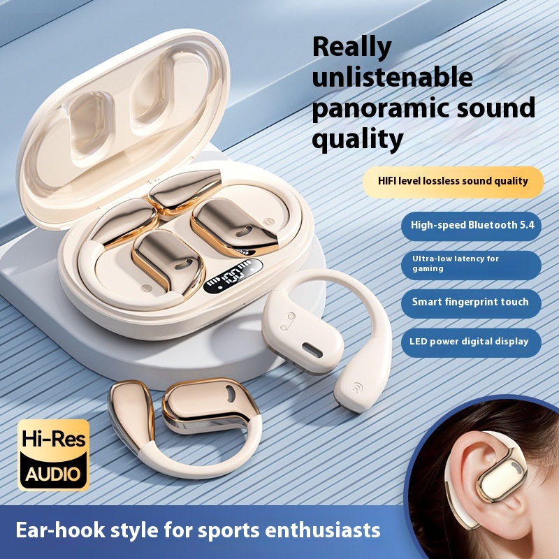 Noise Reduction Sports Ear Hook Headphones - Image 2