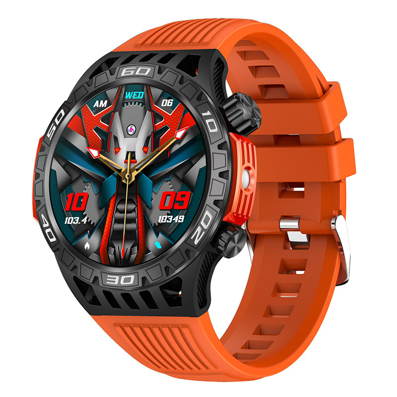 Outdoor Bluetooth Calling HT22 Compass Flashlight Heart Rate Blood Pressure More Than Sport Smart Watch - Image 5