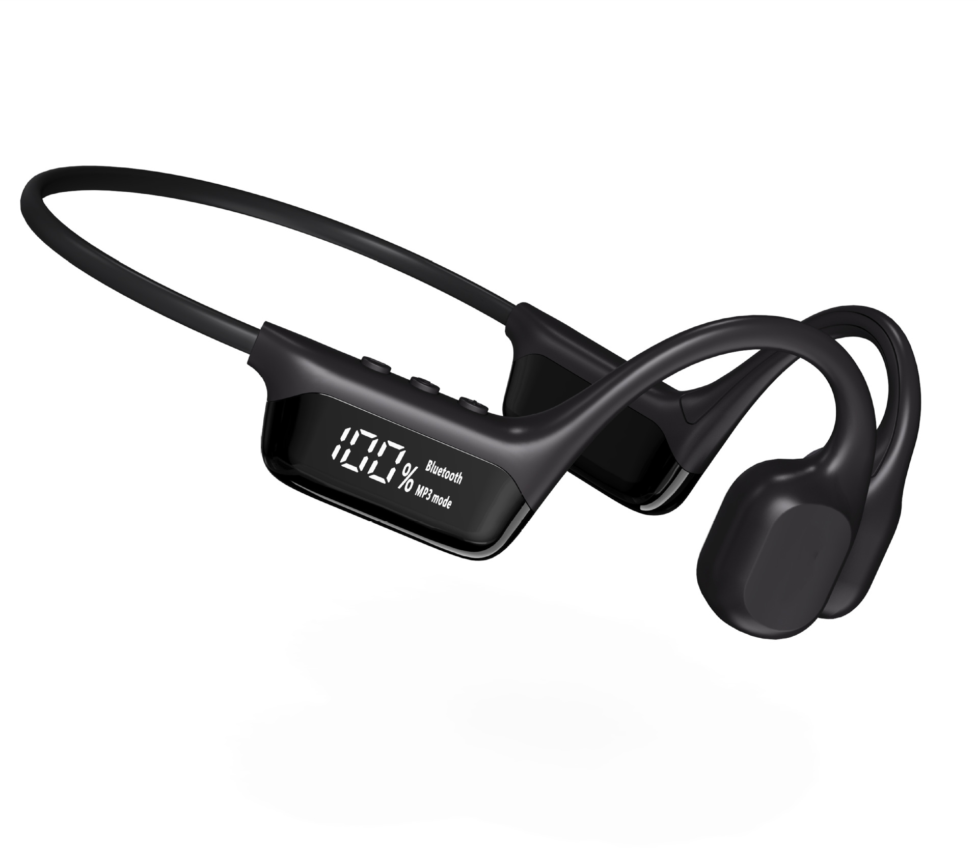 Display Screen Bluetooth-compatible Headset For Bone Conduction 53 Waterproof Sports Headset - Image 3