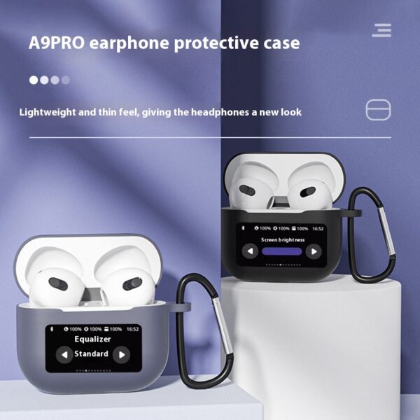Pro6 Touch Screen Color Screen Silicone Anti-fall Shell Earphone Sleeves