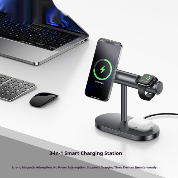 4-in-1 Qi2 Magnetic Wireless Charger For Phones - FastPickStore