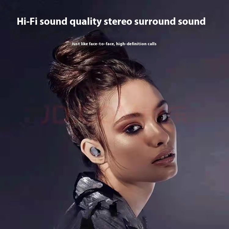 A68 Real Wireless Bluetooth Headset Sports Running - Image 3