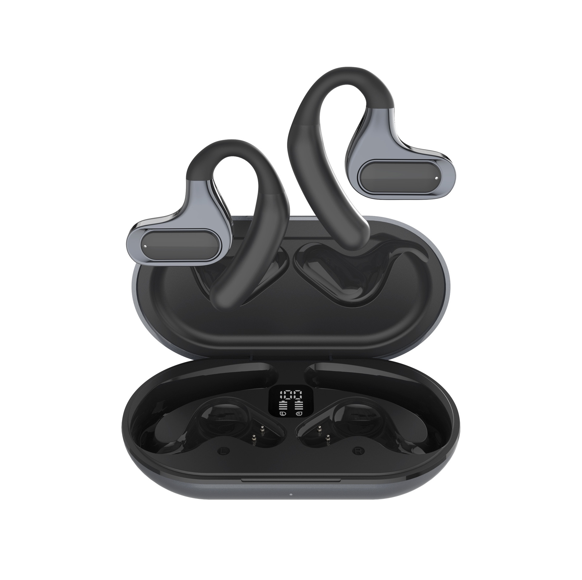 Ultra-long Battery Life High-capacity Non-in-ear External Bone Conduction Bluetooth Headphones - Image 3