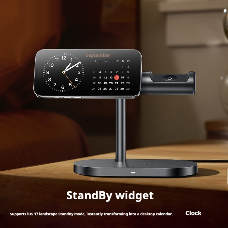 4-in-1 Qi2 Magnetic Wireless Charger For Phones image 2