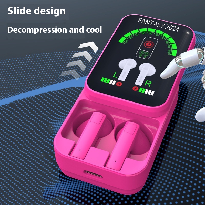 KT15pro Wireless Bluetooth Headset Digital Display Screen Long Battery Life - Image 2