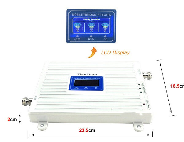 Three Networks 2g 3g 4G Network Signal Booster