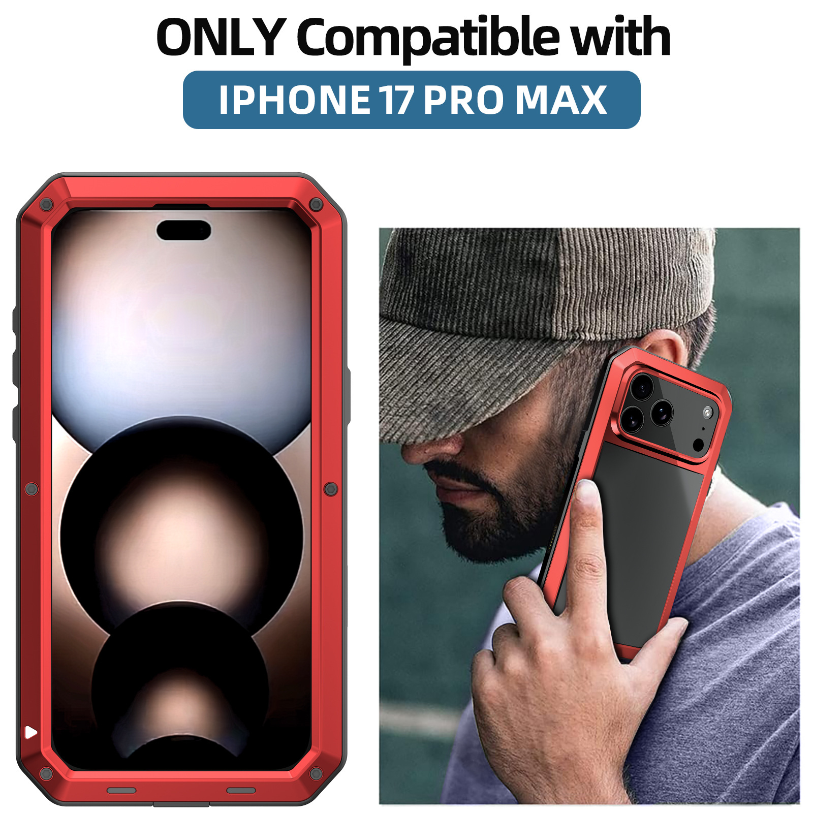 Phone Case 17pm Tri-proof Case Armor Protective Cover - Image 3