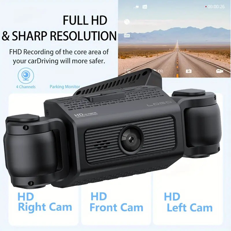 1080P Car DVR HD Night Vision Camera - Image 3