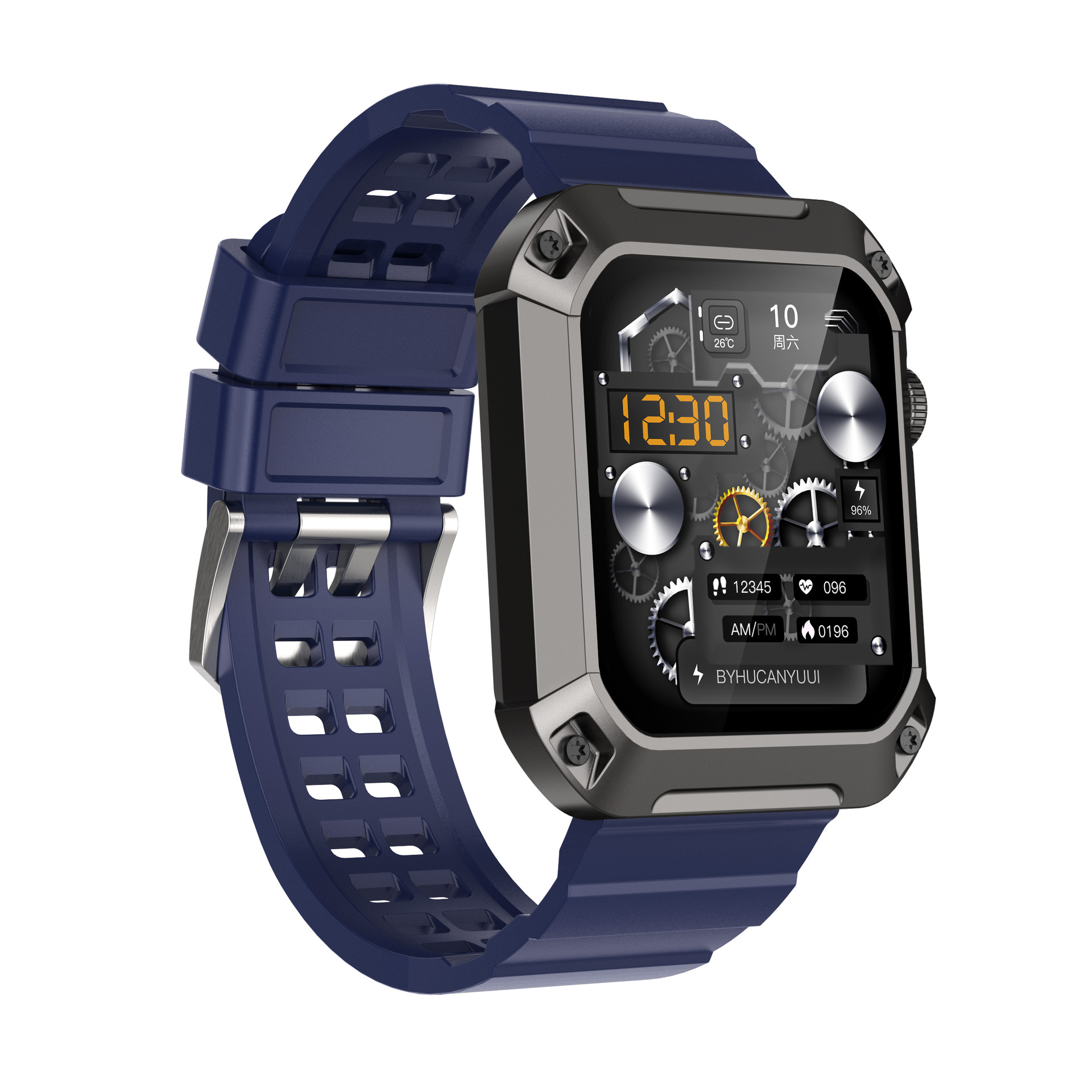 Three-proof Heart Rate And Blood Pressure Sport Mode Smart Watch - Image 4