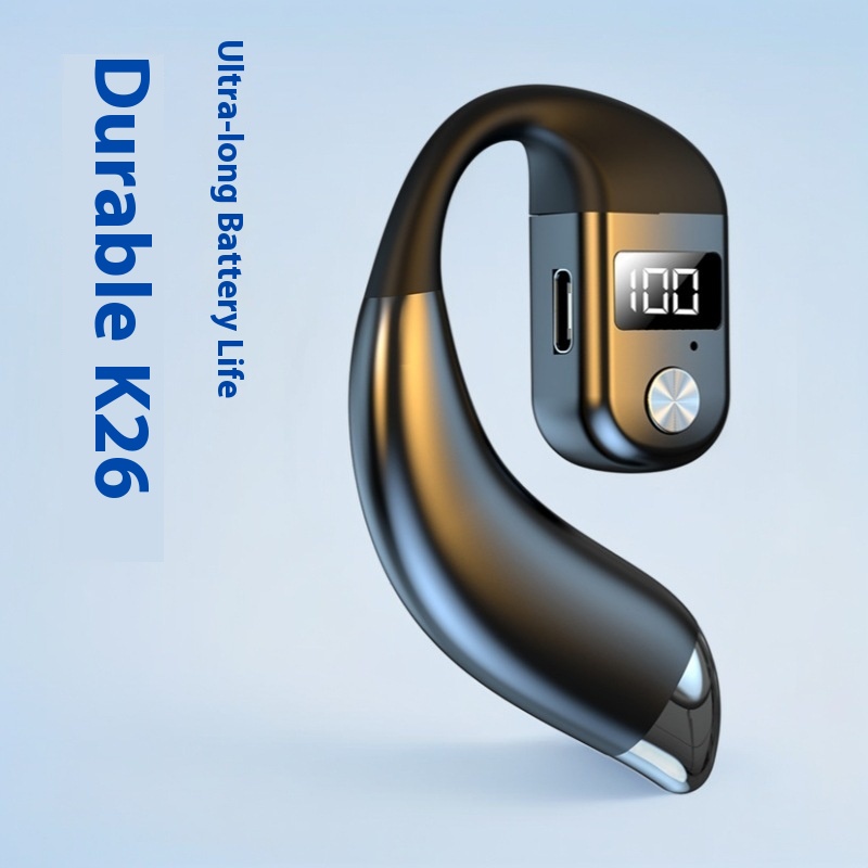 Digital Display 5.4 Over The Ear 30h Ultra Long Battery Life Bluetooth Earphones - Image 2