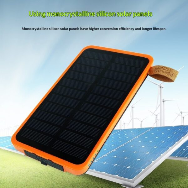 Universal High-Capacity Portable Power Bank For Outdoor Use