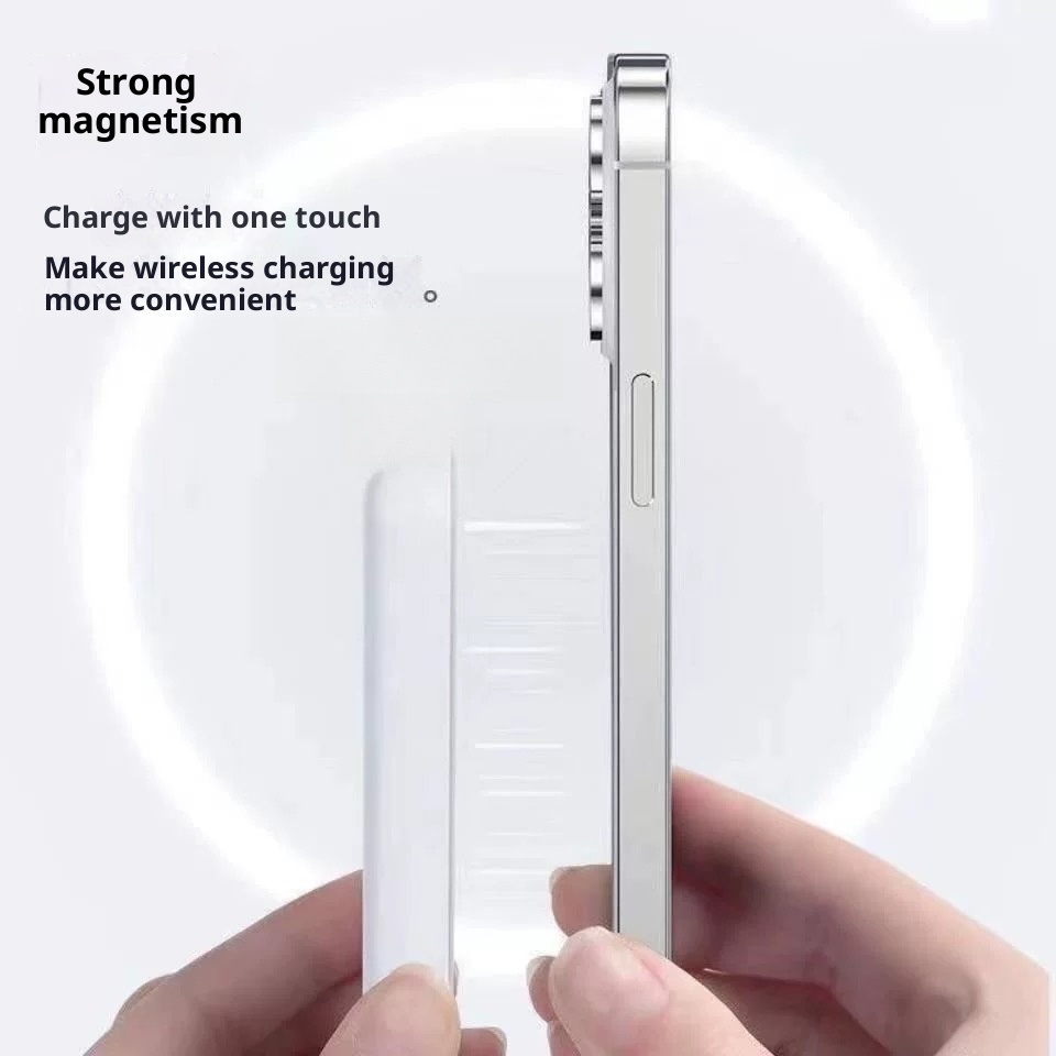 Bi-directional Fast Charging Magnetic Wireless Power Bank - Image 3