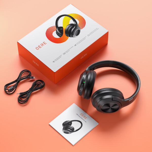 ANC Gaming Headset Active Noise Reduction Wireless Bluetooth Headset