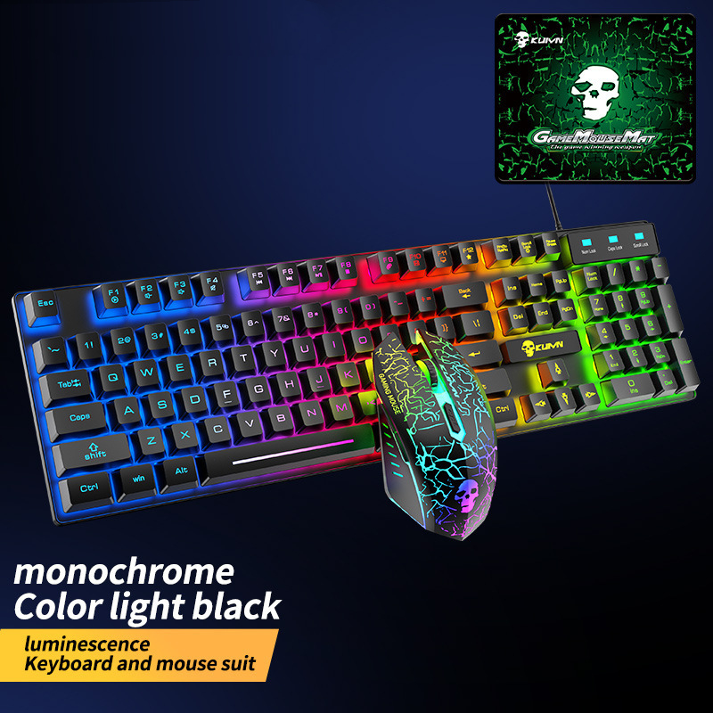 Kuiying T6RGB Luminous Keyboard And Mouse Set - Image 3