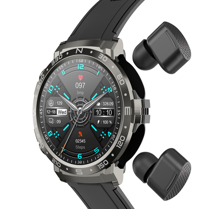 M68puls Smart Watch TWS Bluetooth Headset 2-in-1 - Image 2