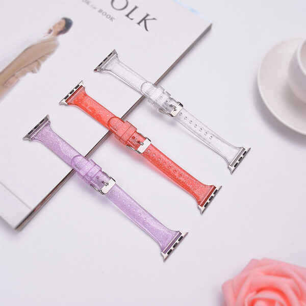 Transparent Small  Tpu Silicone Strap