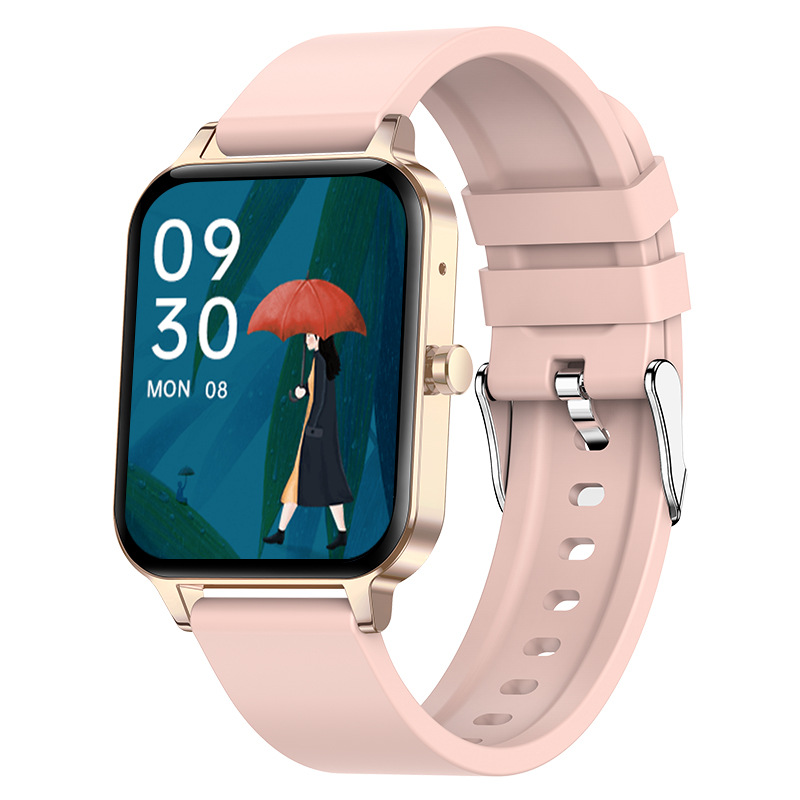 Body Temperature Local Music Bluetooth Calling Men And Women Couple Payment Smart Watch Ring - Image 4