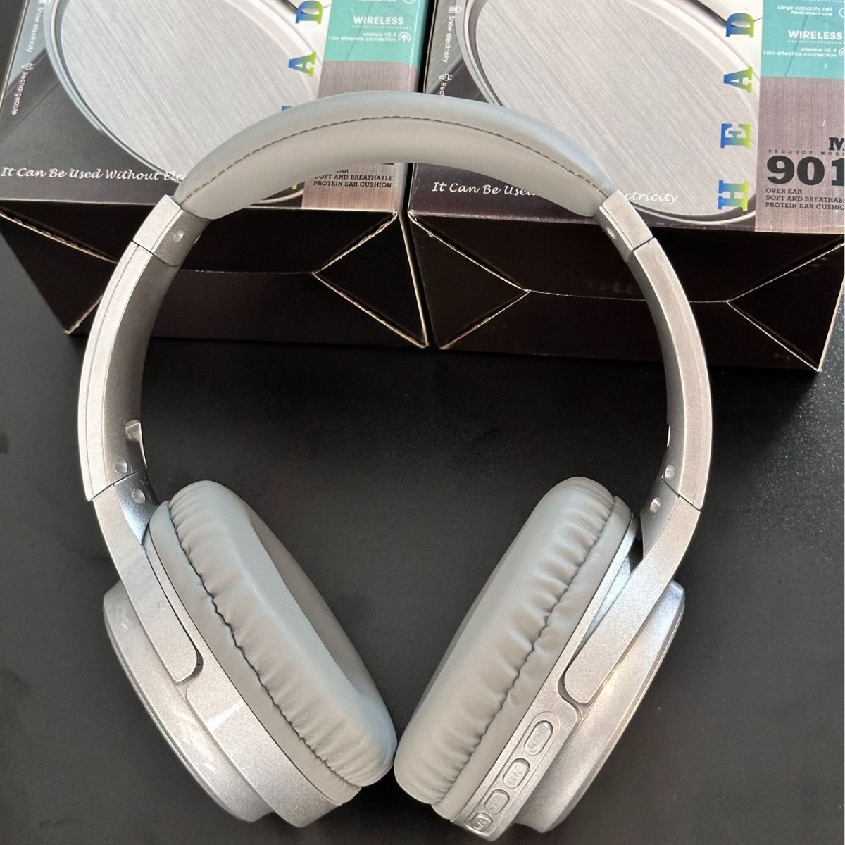 New 901 American-style Retro Over-ear Metal Headphones - Image 3