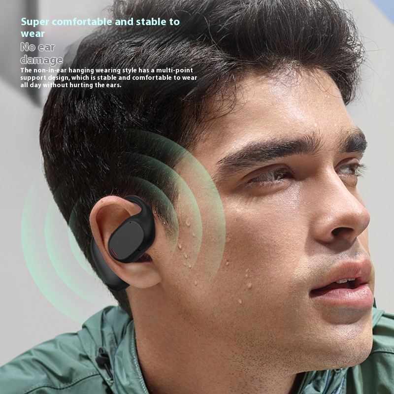 Wireless Ear Hook Bone Conduction Non In-ear High Sound Quality Bluetooth Headset - Image 3
