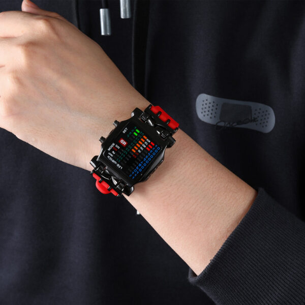 New Binary Creative LED Fashion Casual Cool