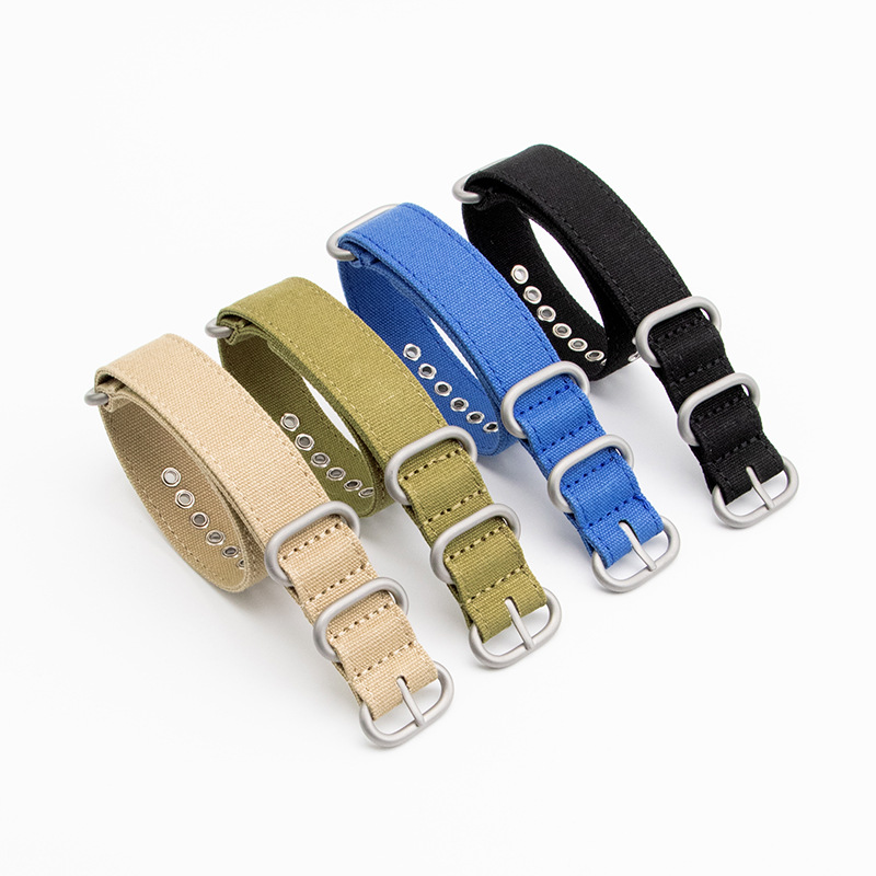 Canvas Nylon Thickened Watch Band - Image 4